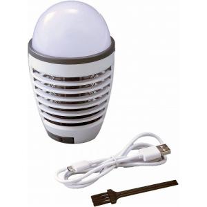 LEDライト付き 電撃殺虫器 「 モスキライト 」 電撃殺虫 + LED照明　防虫・防ダニ・防蚊 FP-324 富士パックス販売