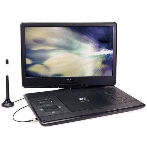 コンビニ受け取り可 EAST 14型フルセグ対応ポータブルDVDプレーヤー EA−PD14FSA （...