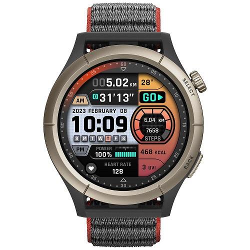 Amazfit Cheetah Pro 47mm スマートウォッチ GPS 通話 音楽保存 チタンベ...