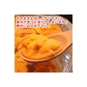 【激安特価】生蝦夷バフンウニ　無菌塩水パックで浜辺の味を実現!![100g]｜b-tomari｜05