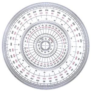 コンサイス 全円分度器 360度 直径25cm C 25 Circle Protractor C25 ブックカバー 文具専門店 Bタウン 通販 Yahoo ショッピング
