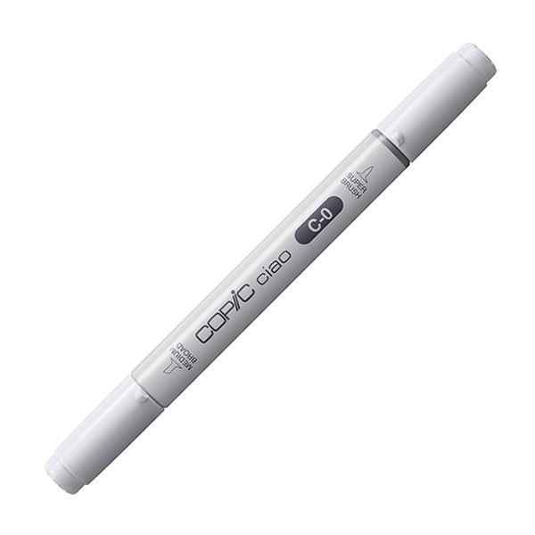 コピックチャオ C-0 1本 単品 クールグレイ グレー Gray COPIC ciao マーカー ...
