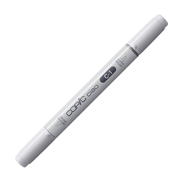 コピックチャオ C-1 1本 単品 クールグレイ グレー Gray COPIC ciao マーカー ...