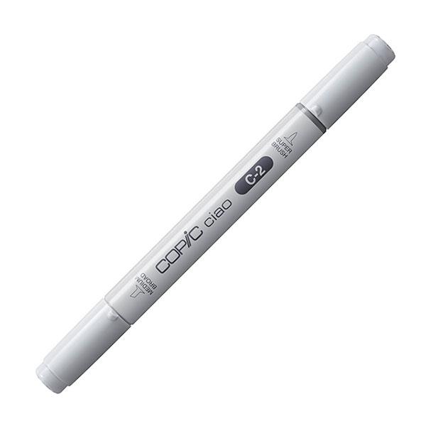 コピックチャオ C-2 1本 単品 クールグレイ グレー Gray COPIC ciao マーカー ...