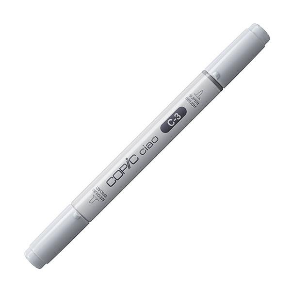 コピックチャオ C-3 1本 単品 クールグレイ グレー Gray COPIC ciao マーカー ...