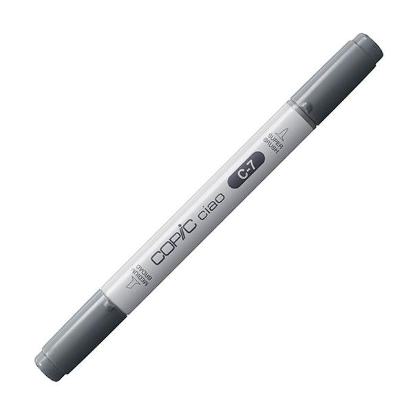 コピックチャオ C-7 1本 単品 クールグレイ グレー Gray COPIC ciao マーカー ...