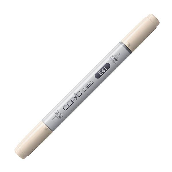 コピックチャオ E41 1本 単品 パール・ホワイト Pearl White COPIC ciao ...