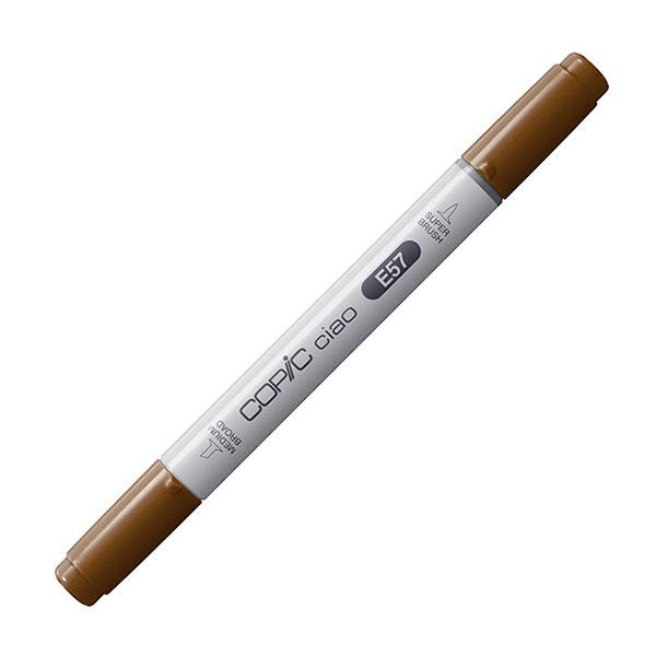 コピックチャオ E57 1本 単品 ライト・ウォルナット Light Walnut COPIC ci...