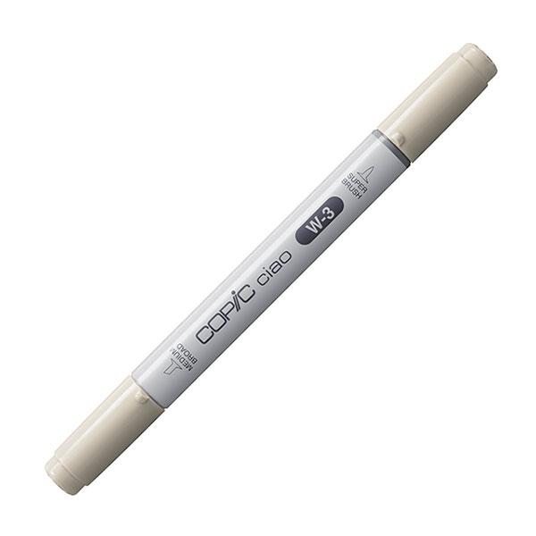 コピックチャオ W3 1本 単品 ウォームグレイ グレー Warm Gray COPIC ciao ...