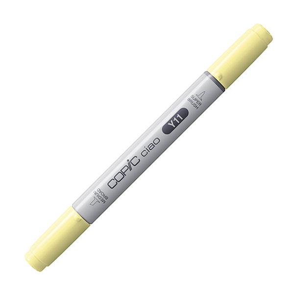 コピックチャオ Y11 1本 単品 ペール・イエロー Pale Yellow COPIC ciao ...