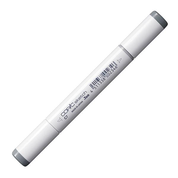 コピックスケッチ C7 1本 単品 クールグレイ グレー Gray COPIC sketch マーカ...