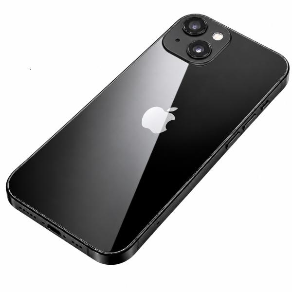 【中古B】iPhone13 128GB SIMフリー ミッドナイト 新品バッテリー１００％