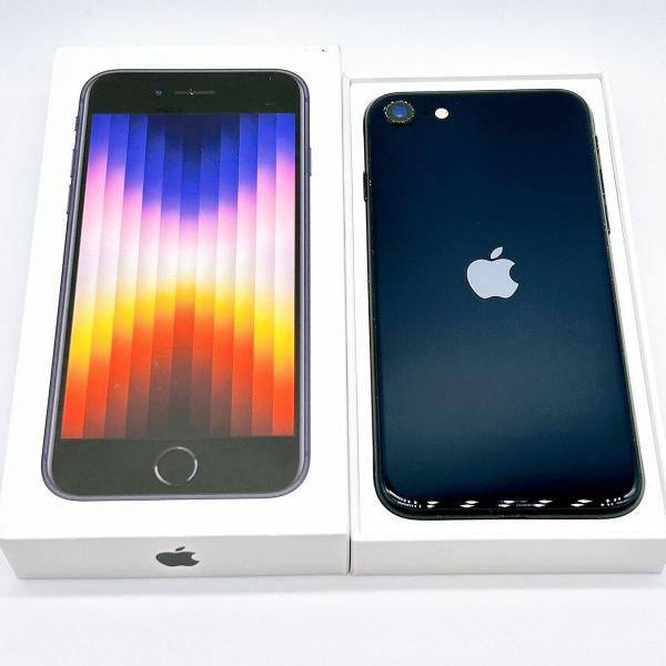 【中古A美品】iPhoneSE 第３世代 128GB SIMフリー 新品バッテリー１００％