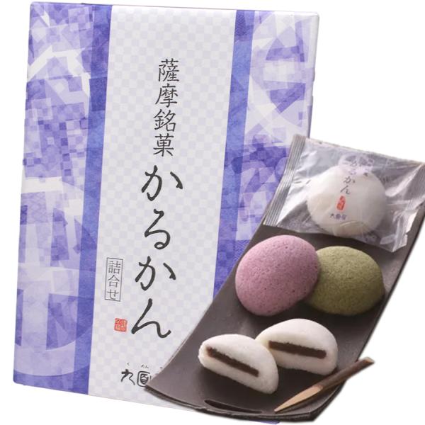 かるかん饅頭３色６個入り