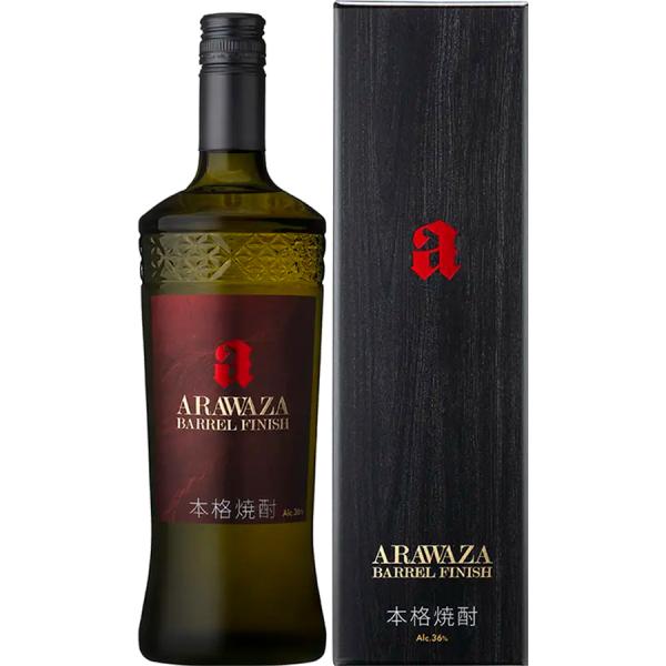ウイスキー樽で追加熟成した芋焼酎 本格焼酎 ARAWAZA BARREL FINISH 化粧箱入