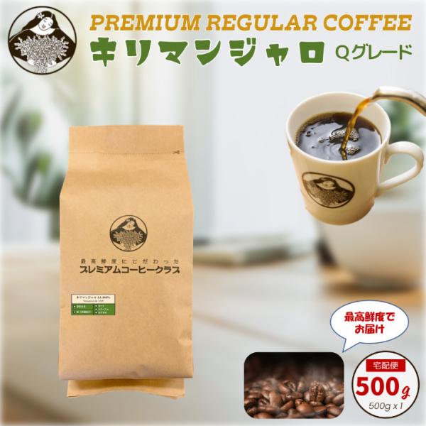 キリマンジャロ 100% レギュラーコーヒー 500g  約50杯 タンザニアAA 業務用