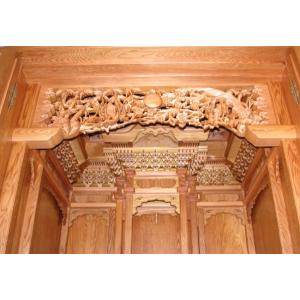 大型仏壇 57-25厚彫の詳細画像2