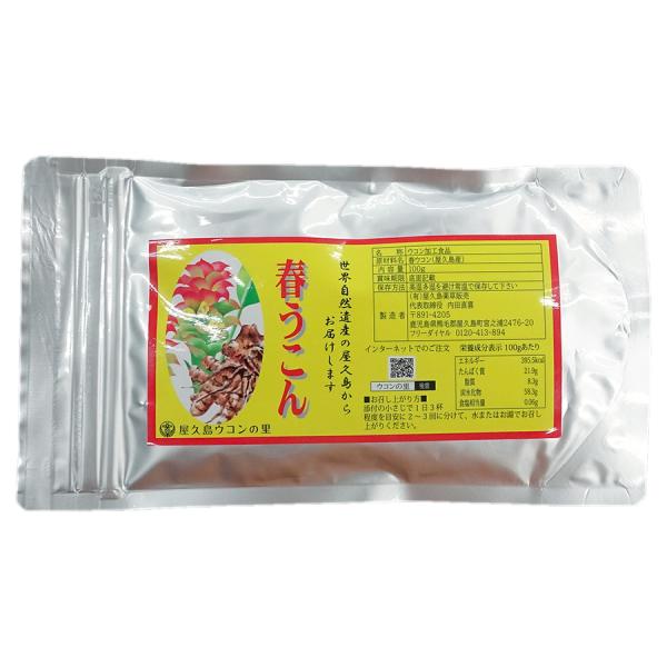 屋久島特産物 春ウコン 粉末１００ｇ