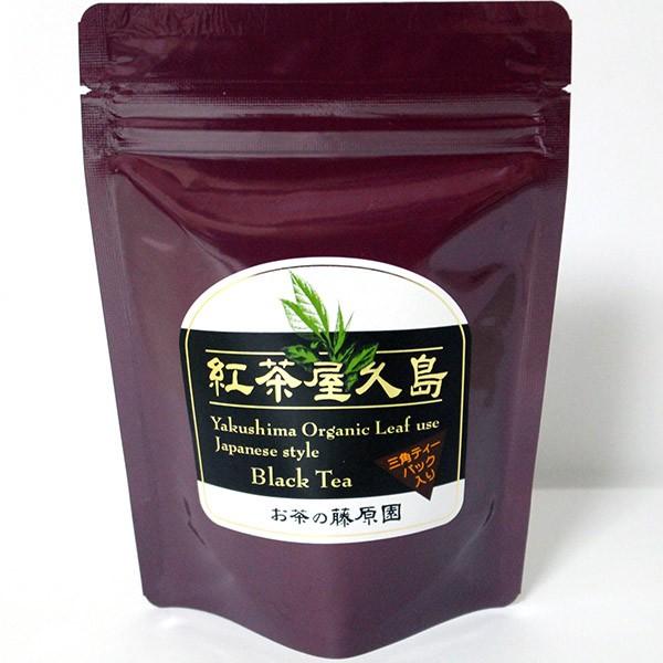 お茶の藤原園 紅茶屋久島 三角ティーパック入り 30g（3g×10）