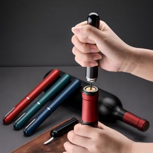 ワインオープナー　コルク栓抜き　エアポンプ式 コンパクト　簡単操作　ギフト　贈り物　おしゃれ　　