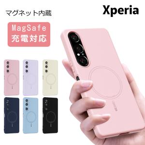 Xperia 1VII 1VIII ケース マグセーフ対応 Xperia 1 VI ケース シリコンケース エクスペリア10 VII かわいい 10VI スマホケース Xperia ケース Xperia 5 V