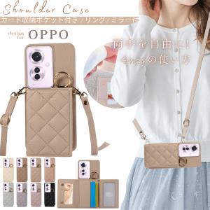 鏡付き OPPO Reno11 A ケース ショ...の商品画像