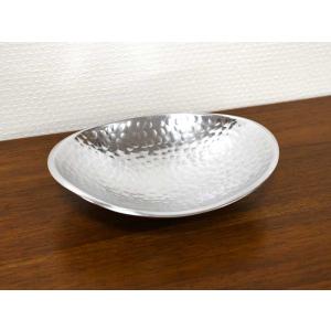 アルミニウム トレイ オーバル シルバー おしゃれ