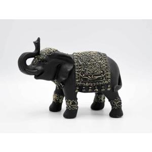 エスニック象大 置物 おしゃれ インテリア 動物 オブジェ 飾り