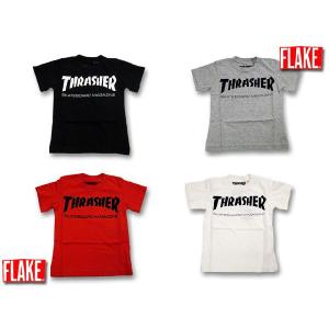 FLAKE THRASHER MAGAZINE Tシャツ【FLAKE（フレイク）全品送料無料！】【B系子供服、ストリートブランド子供服】 フレイク フレークスラッシャー SK8｜baboowear-y
