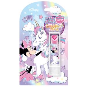 ミニーマウス 色付き リップクリーム DN43107 ディズニー プリンセス キッズコスメ キャラクター 粧美堂 ネコポス可