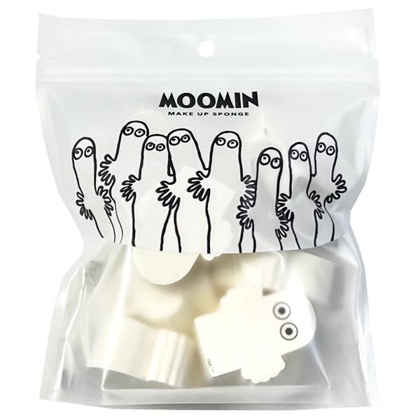 ムーミン ダイカットパフ ニョロニョロ MN46233 MOOMIN メイクスポンジ かわいい キャ...