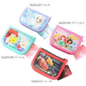 ディズニー ラウンド ウォレット キッズ 折りたたみ キャラクター 財布 SHO-BI ネコポス可