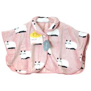 セール品 フレンズヒル おやすみポンチョ ミスティ IS-394-435 PK 猫 レディース かわいい ルームウェア