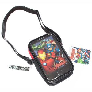 セール品 アベンジャーズ スマホ型 ショルダーバッグ MVNG-3022 マーベル グッズ ポーチ