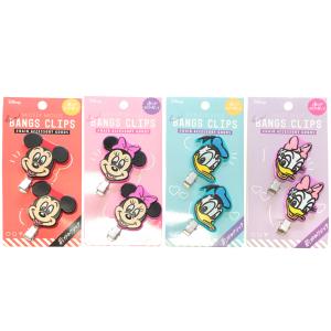 ディズニー 前髪クリップ 2個セット DISNEY ヘアピン ヘアクリップ