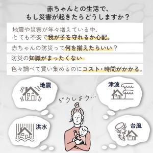 防災グッズ セット 出産祝い バッグ 赤ちゃん...の詳細画像2