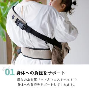2WAY ヒップシート ショルダーバッグ 抱っ...の詳細画像4