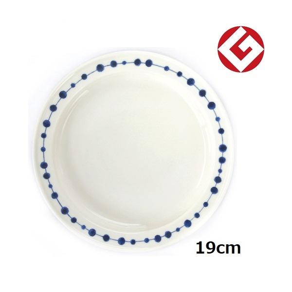 子ども用食器 ユニバーサルプレート 19cm ドット 森正洋デザイン KE-10 日本製 子供用お皿...