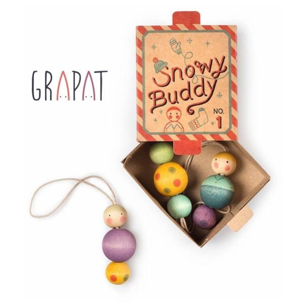 グラパット オーナメント No.1 Snowy Buddy スノーバディ GRAPAT 24-263...