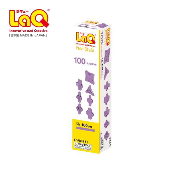 ラキュー フリースタイル100 ラベンダー 追加パーツ 100ピース LaQ lavender 【沖...