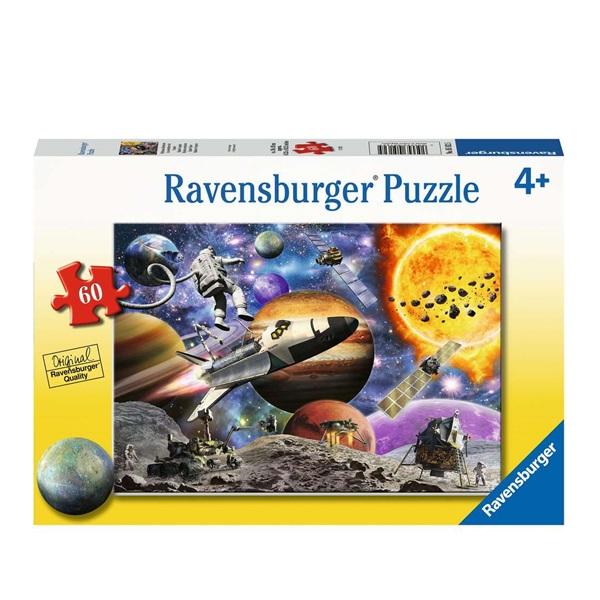 外宇宙の探索 60ピース 05162 5 ラベンスバーガー パズル 知育玩具 惑星 宇宙飛行士 【沖...