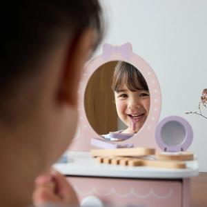 ドレッサー&メイクセット 木のおもちゃ ごっこ...の詳細画像5