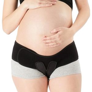 大きくなるお腹を支える骨盤ベルト 妊娠中期から後期 Belly Bandit Vスリング（骨盤サポー...