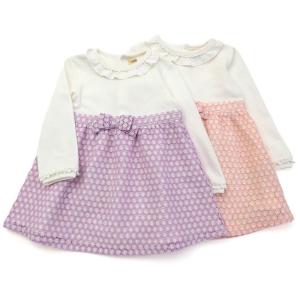 子供服 キムラタン Biquette Club (ビケットクラブ ) ワンピース (80〜130cm)  女の子 80cm 90cm 95cm 100cm 110cm 120cm 130cm 半額