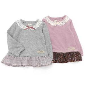 子供服 キムラタン Biquette（ビケット） トレーナー (80〜130cm)  女の子 80 90 95 100 110 120 130