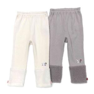 子供服 キムラタン coeur a coeur（クーラクール） 長丈スパッツ (70〜100cm)  女の子 70cm 80cm 90cm 95cm 100cm 本体綿100% ［アウター］
