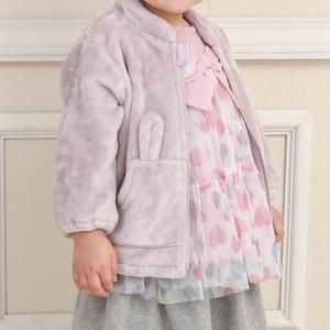 子供服 キムラタン coeur a coeur (クーラクール ) フリースカーディガン (70〜100cm)｜baby-kids-kimuratan