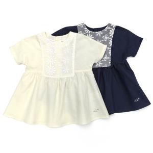 子供服 キムラタン Lily ivory（リリー アイボリー） チュニック (80〜130cm)  女の子 80 90 95 100 110 120 130 本体綿100%｜baby-kids-kimuratan