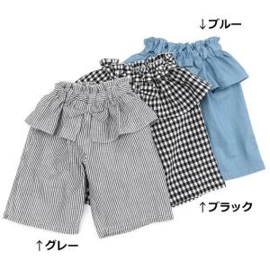 子供服 キムラタン Lily ivory (リリー アイボリー ) ７分丈ワイドパンツ (80〜130cm)  女の子 80cm 90cm 95cm 100cm 110cm 120cm 130cm｜baby-kids-kimuratan