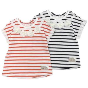 子供服 キムラタン Lily ivory（リリー アイボリー） Ｔシャツ（半袖） (80〜130cm)  女の子 80 90 95 100 110 120 130｜baby-kids-kimuratan